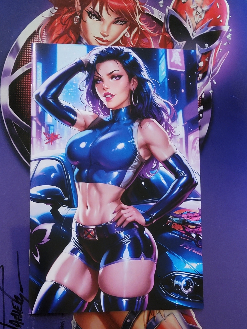 Artist Alley Multiverse Saga X-Men Psylocke Cosplay 🐍🐇🐍